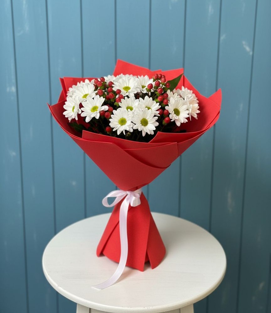 Букет цветов из: Хризантемы в Мингрельской