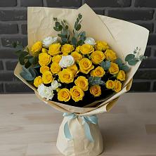 Букет цветов из:  Розы в Мингрельской