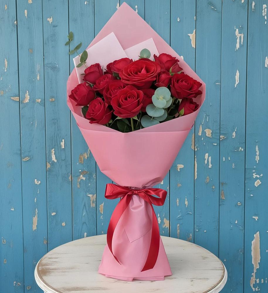 Букет цветов из: Розы в Мингрельской