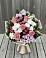 Букет цветов из: Альстромерии, Гвоздики, Розы и Хризантемы в Мингрельской
