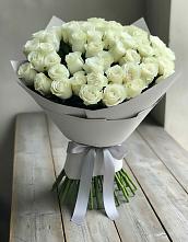 Букет 35 Белых роз в Мингрельской