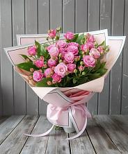 Букет Розовый кустик в Мингрельской