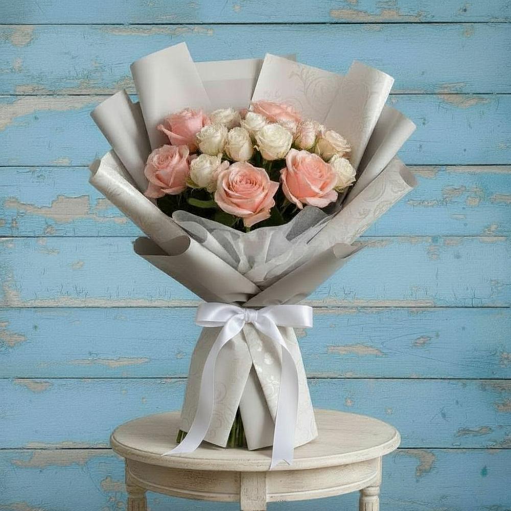 Букет цветов из: Розы в Мингрельской