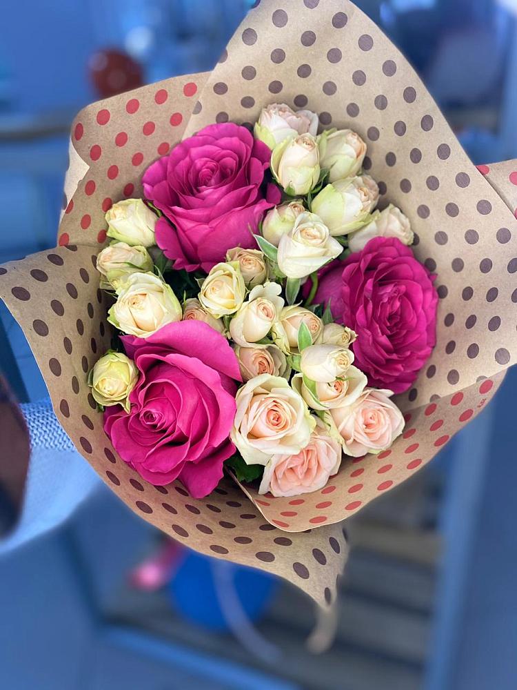 Букет цветов из: Розы в Мингрельской