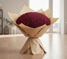 Букет 101 Красная роза в Мингрельской