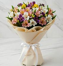 Букет цветов из:  Альстромерии в Мингрельской