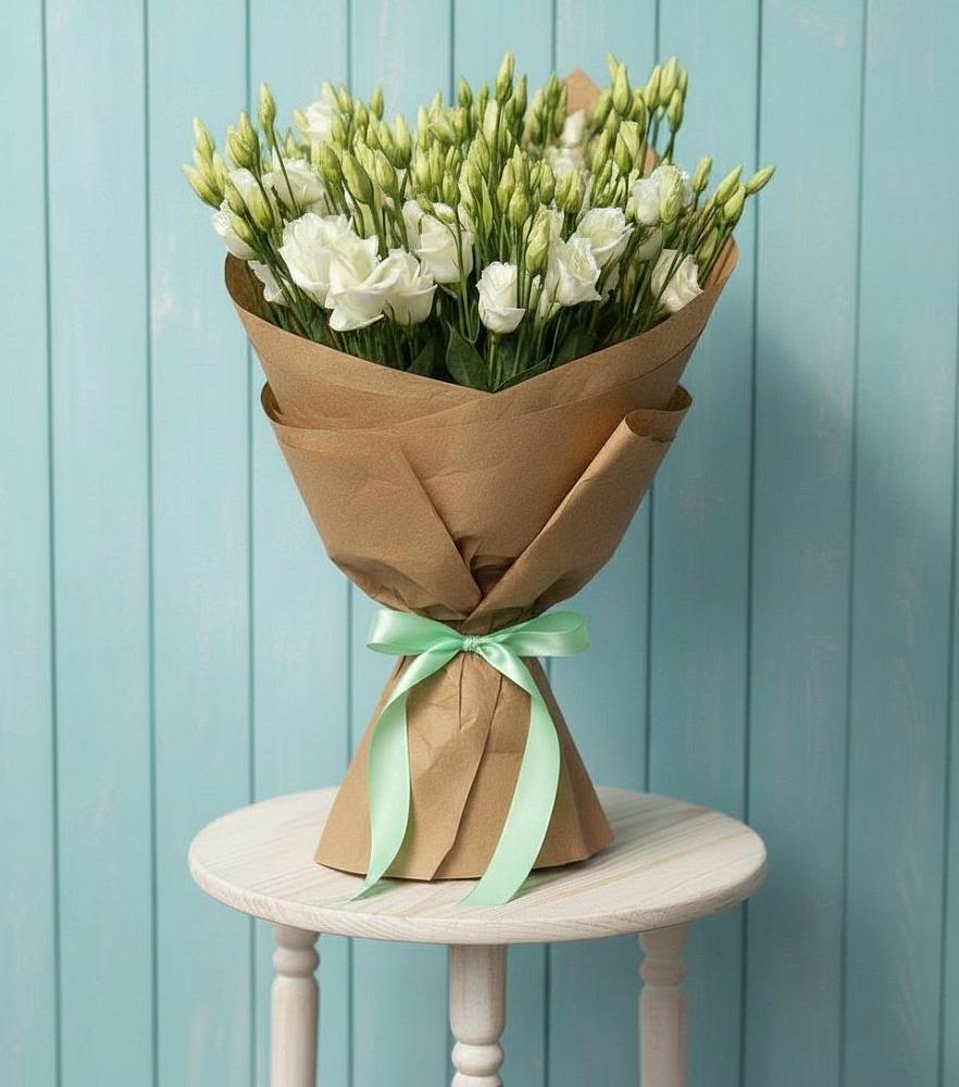 Букет цветов из: Лизиантусы в Мингрельской