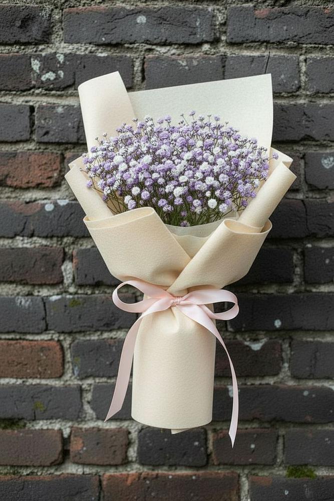 Букет цветов из: Гипсофила в Мингрельской