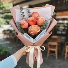 Букет цветов из:  Розы #REPLACE_PRED# Мингрельской