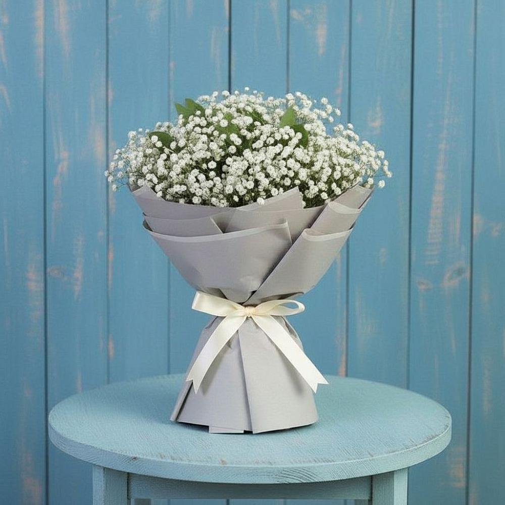 Букет цветов из: Гипсофила в Мингрельской