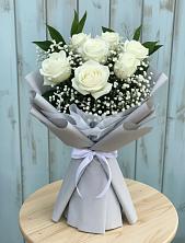 Букет цветов из:  Розы в Мингрельской