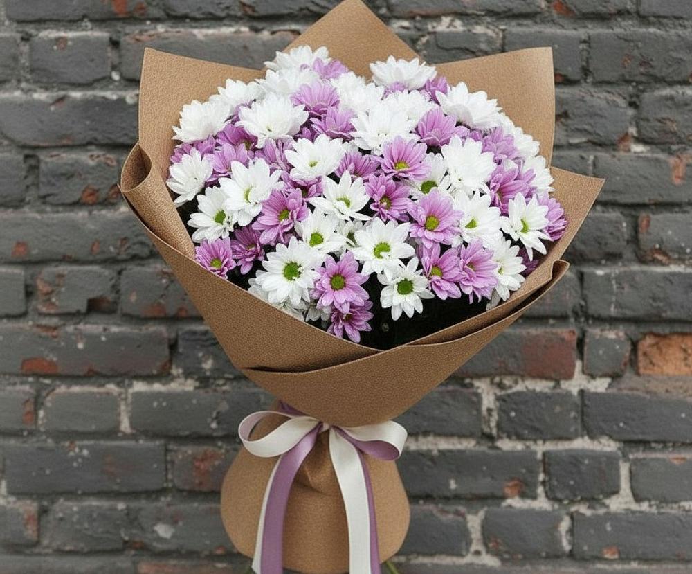 Букет цветов из: Хризантемы в Мингрельской
