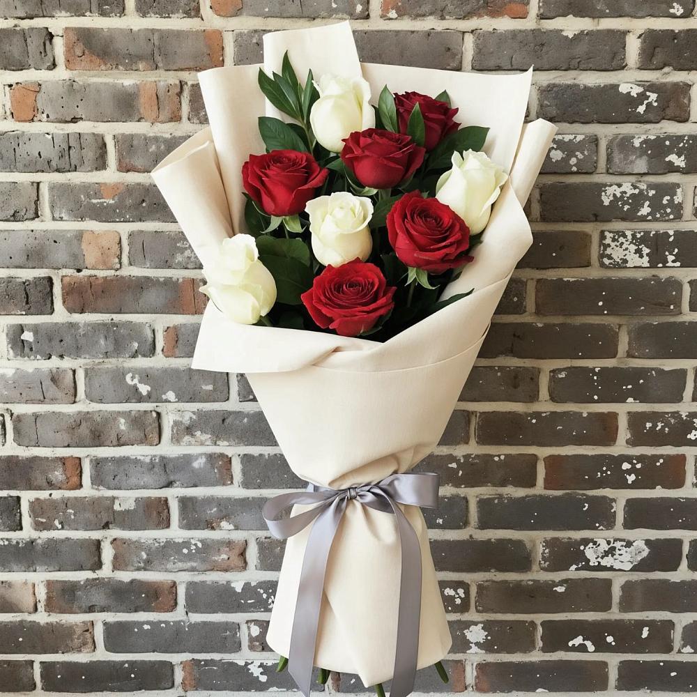 Букет цветов из: Розы в Мингрельской