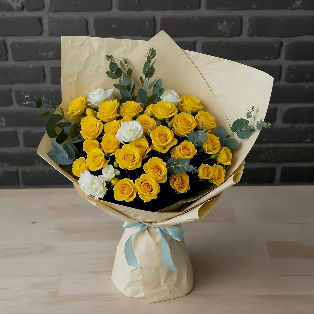 Букет цветов из: Розы в Мингрельской