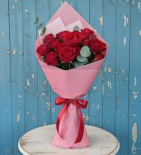 Букет цветов из:  Розы в Мингрельской