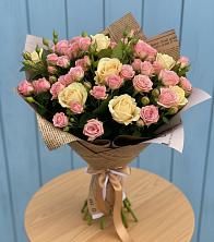 Букет цветов из:  Розы в Мингрельской