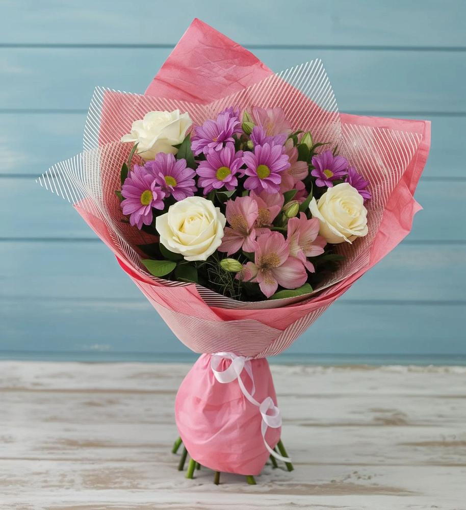 Букет цветов из: Герберы в Мингрельской