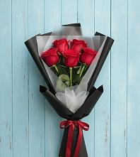 Букет цветов из:  Розы в Мингрельской