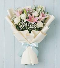 Букет цветов из:  Лилии #REPLACE_PRED# Мингрельской