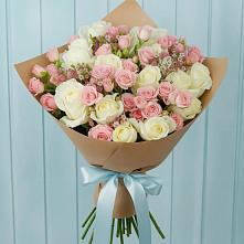Букет цветов из:  Розы в Мингрельской